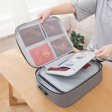 OneVibe Premium Document Organizer Bag