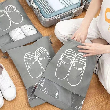 OneVibe Travel Shoe Organaizer (Pack Of 5)
