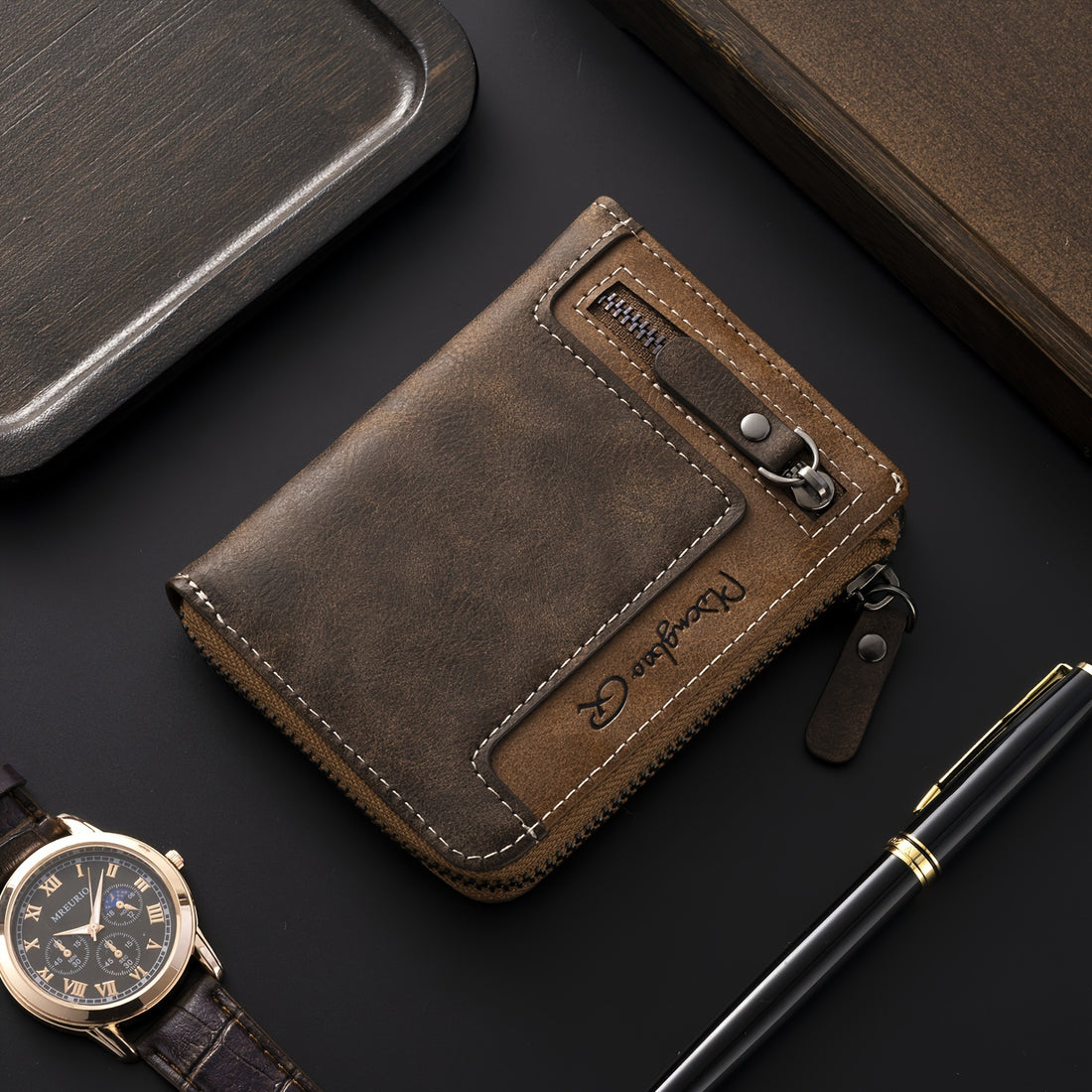 Heritage Multi-Functional Zipper Wallet