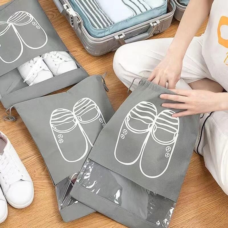 OneVibe Travel Shoe Organaizer (Pack Of 5)